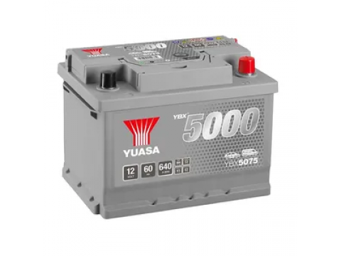 YUASA YBX5075 60Ah 620 CCA Car Battery 