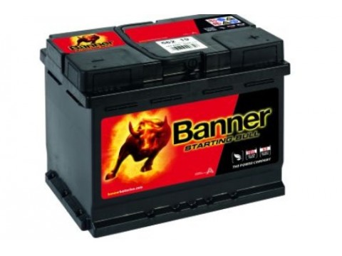 Banner 027 12v 62Ah 480CCA Car Battery (562 19) (027) 