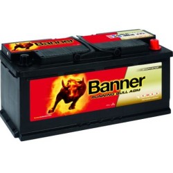Banner 020 12v 105Ah 950CCA Stop/Start AGM Car Battery ( 60501) (020AGM) 