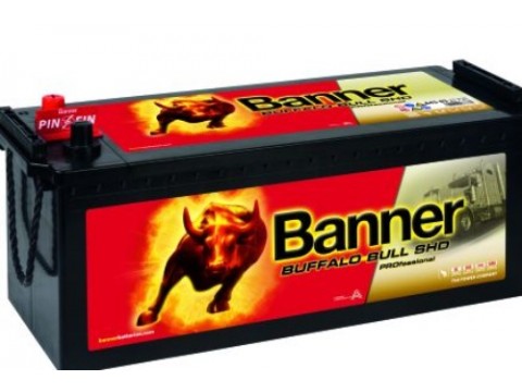 Banner 64505 12v 145Ah Commercial Vehicle Battery (627/637) 
