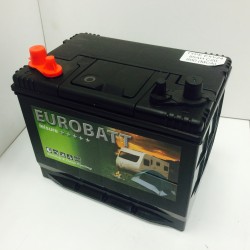 Eurobatt EXV24MF 12V 80Ah Dual Purpose Leisure / Marine Battery (069) Eurobatt Leisure