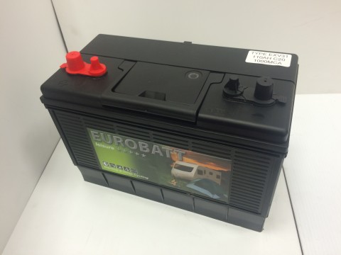 Eurobatt EXV31MF 12V 110Ah Dual Purpose Leisure / Marine Battery (664) Eurobatt Leisure
