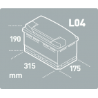 Exide EA900 Premium 115 Car Battery Exide EA900 Premium 115 Car Battery