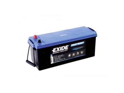 Exide EP1200 Dual AGM (627) Exide Leisure