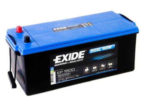 Exide EP1500 Dual AGM (629) Exide Leisure