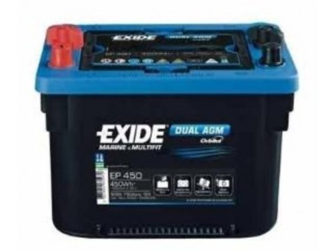Exide EP450 Dual AGM (MAXXIMA) Exide Leisure