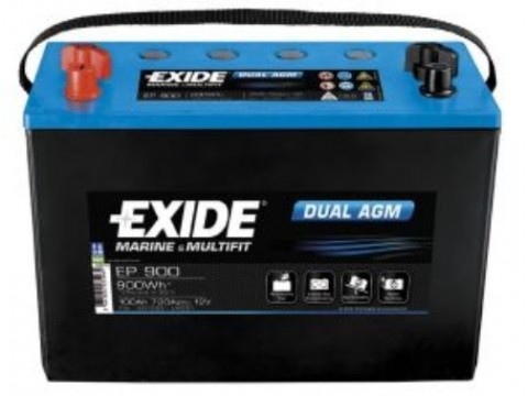 Exide EP900 Dual AGM (664) Exide Leisure