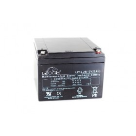 Leoch LPC12-26 Mobility Battery (12V 26AH) (26-12)(AGM28EV) Leoch Industrial