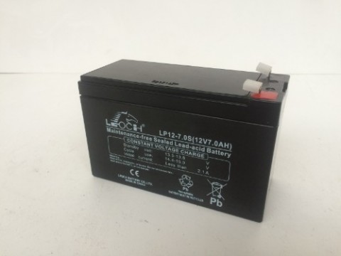 LEOCH LP12-7.0S 12V 7.0Ah AGM Battery Leoch Alarm