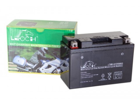 Leoch YT9B-BS 12v 8Ah Motorcycle Battery Leoch Mototcycle