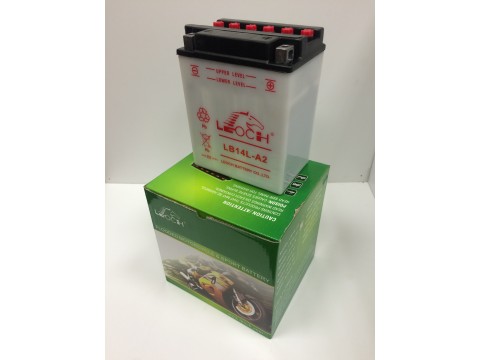 Leoch YB14L-A2 12v 14Ah Motorcycle battery (YB14LA2) 