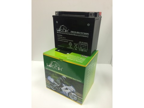 Leoch YTX20-BS 12v 18Ah Motorcycle Battery Leoch Mototcycle