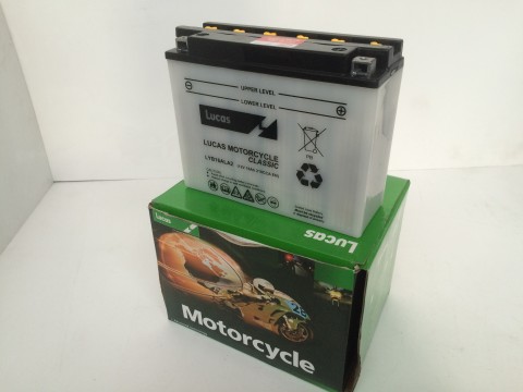Lucas YB16ALA2 16Ah  Motor Cycle Battery Lucas Motorcycle 