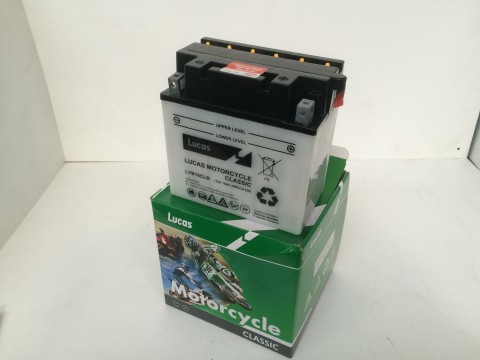 Lucas YB16CLB 19Ah  Motor Cycle Battery Lucas Motorcycle 
