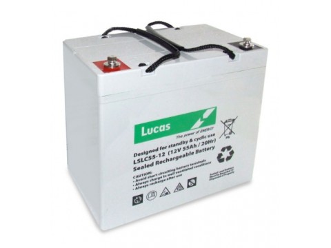 Lucas LSLC55-12 Golf Trolley Battery (55-12) Lucas Industrial