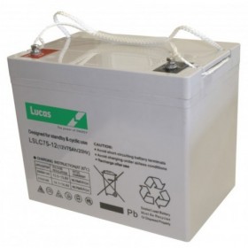 Lucas LSLC75-12 Mobility Battery (75-12) Leoch Leisure Lucas LSLC75-12 Mobility Battery (75-12) Leoch Leisure
