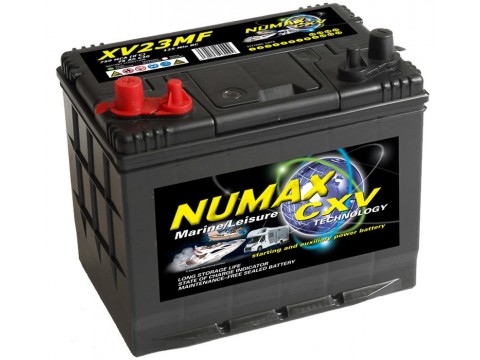 Numax XV23MF 75Ah Dual Purpose Leisure / Marine Battery 