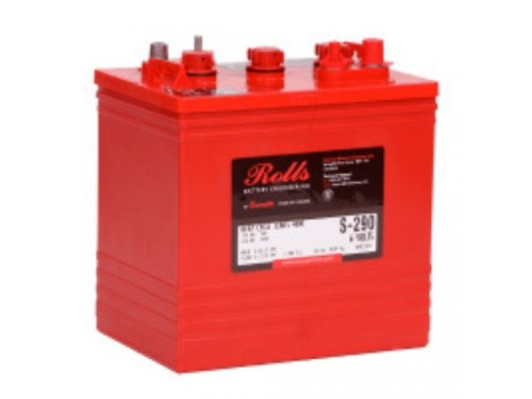 Rolls 6V S-290 Deep Cycle Battery 