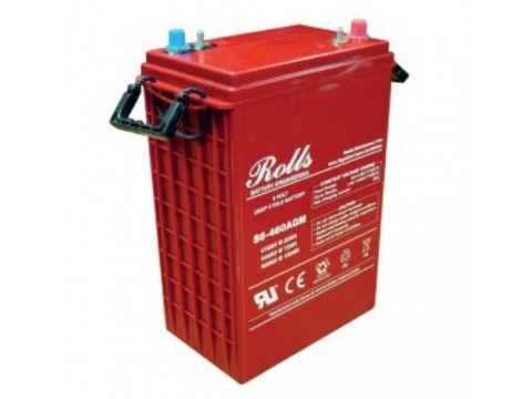 Rolls 6V S6-460AGM Deep Cycle Battery Rolls Marine