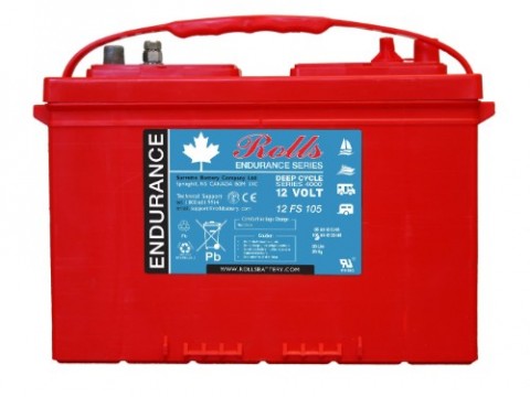 Rolls 12FS27 12V 105AH Deep Cycle Marine 12FS105 Battery