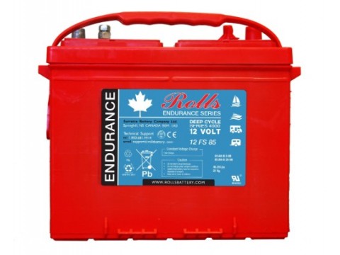 Rolls 12v 12FS85 12V 85Ah Deep Cycle Battery Rolls Marine