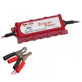 Sterling 12V 1A Portable Battery Charger British (B121) Sterling Chargers