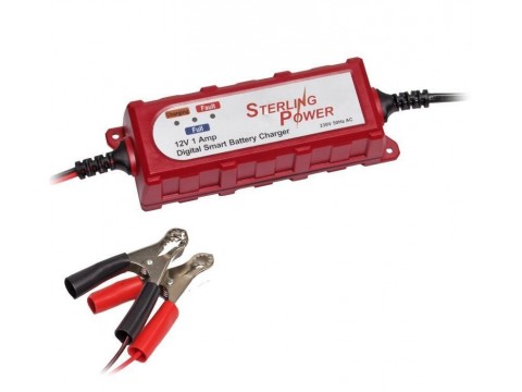 Sterling 12V 1A Portable Battery Charger British (B121) Sterling Chargers