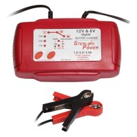Sterling 6V & 12V 3A Portable Battery Charger British (B123) 
