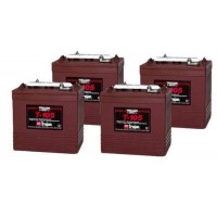  Trojan T105 X 4 6v 225Ah Deep Cycle Batteries T105LPT