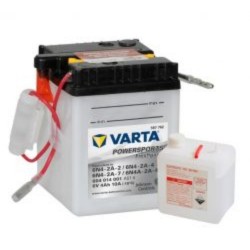 Varta 6N4A-2A-4 Funstart Freshpack Motorcycle Battery (004 014 001) (6N4A2A4) 12V 4Ah Varta Funstart 6 Volt