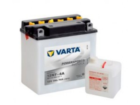 Varta 12N7-4A Funstart Wet Motorcycle Battery (507 013 004) (12N7-4A) 12V 7Ah Varta Funstart Wet Varta 12N7-4A Funstart Wet Motorcycle Battery (507 013 004) (12N7-4A) 12V 7Ah Varta Funstart Wet