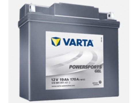 Varta 519901017 Funstart GEL Motorcycle Battery (519 901 017) 12V 19Ah Varta Funstart AGM Varta 519901017 Funstart GEL Motorcycle Battery (519 901 017) 12V 19Ah Varta Funstart AGM