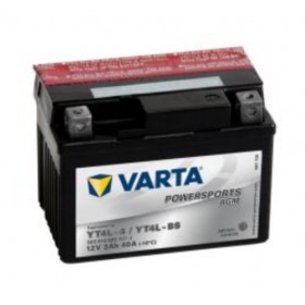 Varta YT4L-BS Funstart AGM Motorcycle Battery (503 014 003) (YTX4LBS) (YTX4L-BS) 12V 3Ah Varta Funstart AGM