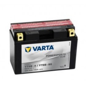 Varta YT9B-BS Funstart AGM Motorcycle Battery (509 902 008) (YT9BBS) (YT9B-4) 12V 9Ah Varta Funstart AGM