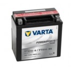 Varta YTX14-BS Funstart AGM Motorcycle Battery (512 014 010) (YTX14BS) 12V 12Ah Varta Funstart AGM