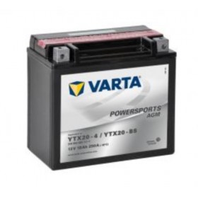 Varta YTX20-BS Funstart AGM Motorcycle Battery (518 902 026) (YTX20BS) 12V 18Ah Varta Funstart AGM