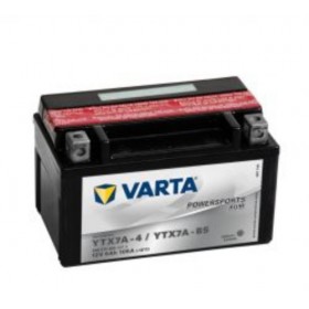 Varta YTX7A-BS Funstart AGM Motorcycle Battery (506 015 005) (YTX7ABS) 12V 6Ah Varta Funstart AGM
