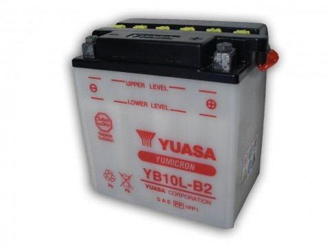 Yuasa YB10LB2 12v 11Ah Motorcycle Battery Yuasa YB10LB2 12v 11Ah Motorcycle Battery