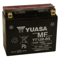Yuasa YT12BBS 12V 10.5Ah AGM Motorcycle Battery